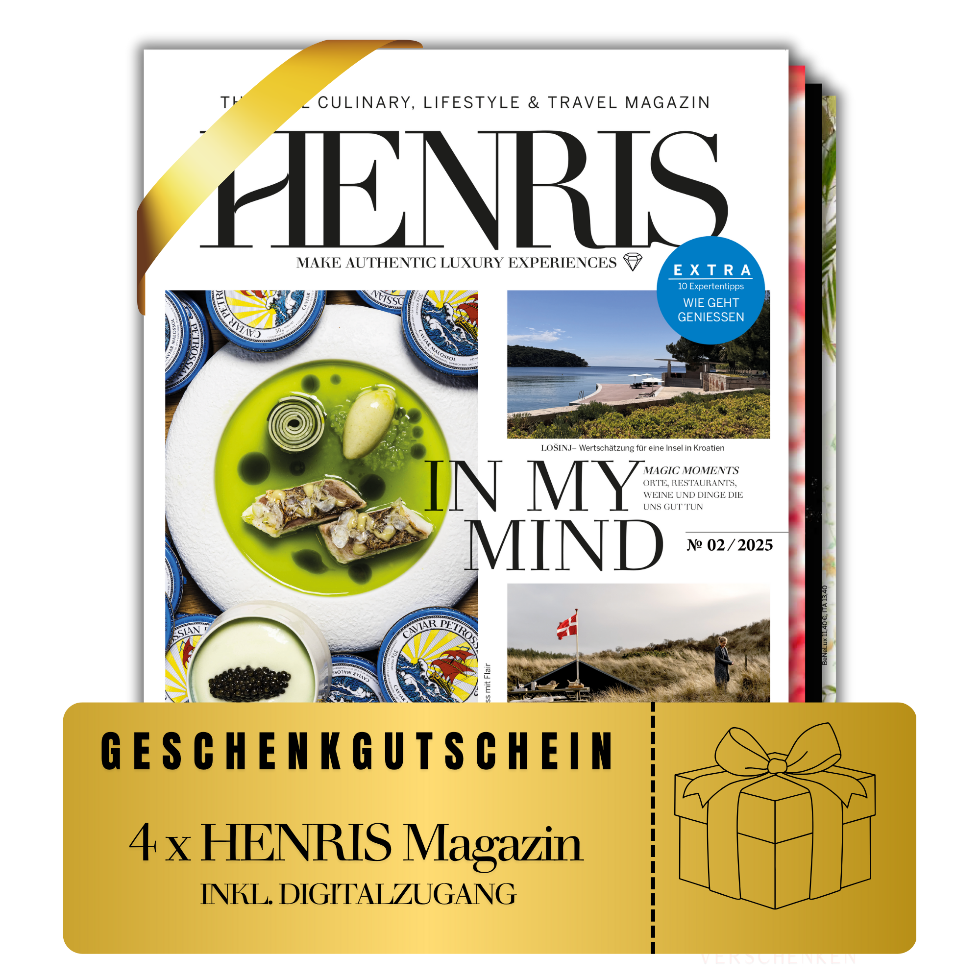 HENRIS Magazin Geschenkgutschein